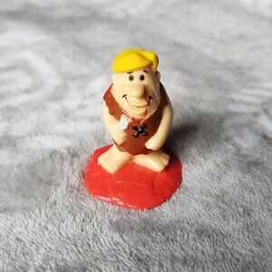 Hanna Barbera Figure Barney Rubble Mini Flintstones Vintage Y2K 90s 1991